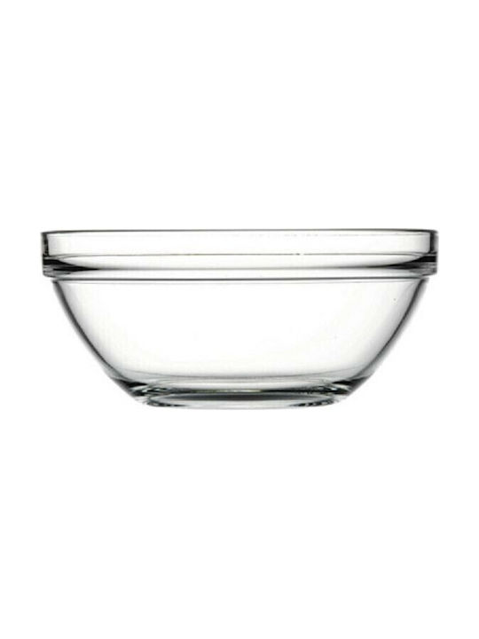 Uniglass Servierschüssel Rund Glas Transparent mit Durchmesser 6cm 6Stück