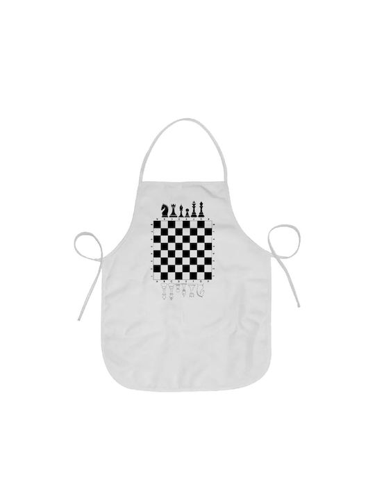 Koupakoupa Waterproof Apron White 75x63cm