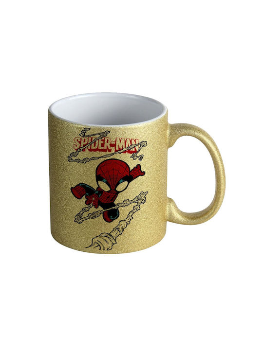 Koupakoupa Mug Ceramic Gold 330ml