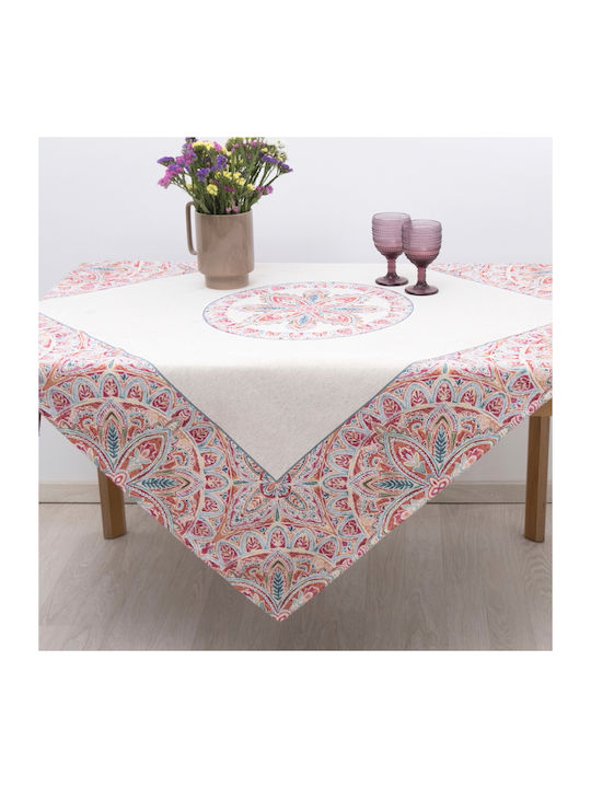 Dimeco Tablecloth Amalfi Multicolour 140x140cm Π80001400008267