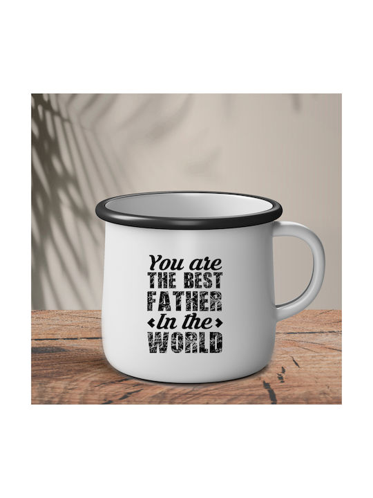 Tasse Emaille Best Father 4513997 1Stück