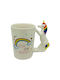 Out of the Blue Unicorn Mug Ceramic White
