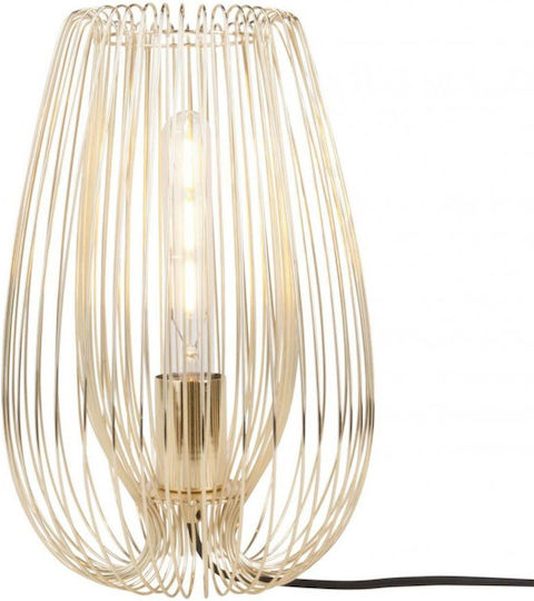 Leitmotiv Dekorative Lampe mit Fassung für E27 Lampe Gold