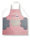 Whitegg Coffee Waterproof Apron Pink 70x70cm