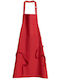Winkler Apron Red 85x72cm
