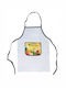 Mulex Waterproof Apron with Kitchen Towel Multicolour 77x57cm