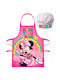 Kids Licensing Küchenschürze mit Handschuhen und Mütze Rosa FSHI0380 2Stück