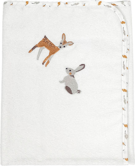 Baby Star Forest Friends Σελτεδάκι Λευκό 60x80εκ.