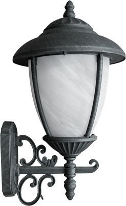 Power Led Επιτοίχιο Εξωτερικό Φαναράκι E27 IP44