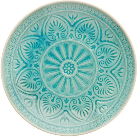 Butlers Sumatra Farfurie joasă Ceramică Albastru cu Diametru 21cm