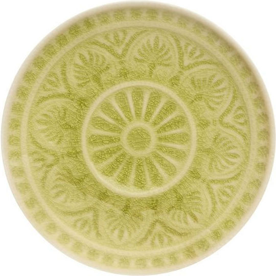 Butlers Plate Shallow Ceramic Green with Diameter 14cm