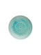 Butlers Sumatra Teller Untiefe Keramik Blau mit Durchmesser 25cm