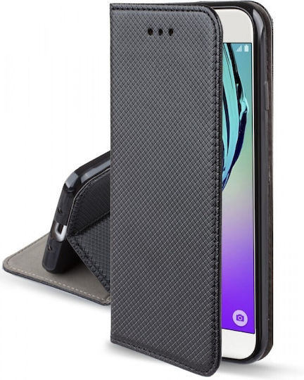 Smart Magnet Книга Изкуствена кожа Черен (Redmi 12C) 145772