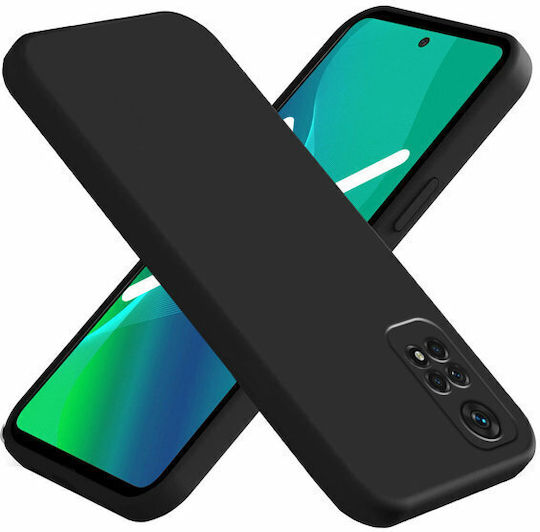 Back Cover Σιλικόνης Μαύρο (Redmi Note 11 / 11S 4G)