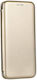 Elegance Buchen Sie Kunststoff / Synthetisches Leder / Silikon Gold (Realme C35)