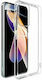 Umschlag Rückseite Silikon / Gehärtetes Glas 1mm Transparent (Poco X4 Pro 5G)