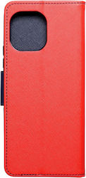 Synthetic Leather Wallet Red (Xiaomi Mi 11)