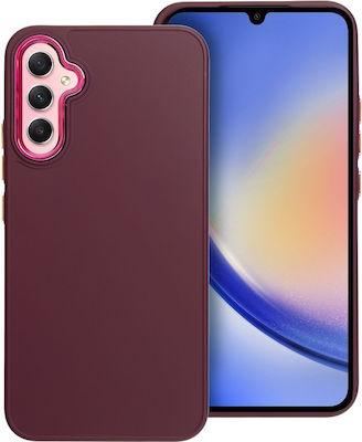 Umschlag Rückseite Silikon Lila (Galaxy A34) 43824