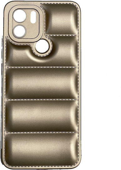 Back Cover Σιλικόνης / Πλαστικό Χρυσό (Redmi A1+ / A2+)