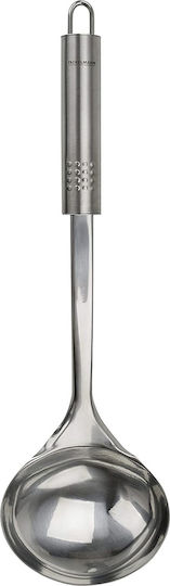 Fackelmann Tief Servierlöffel Suppe Rostfreier Stahl Silber 9.3cm