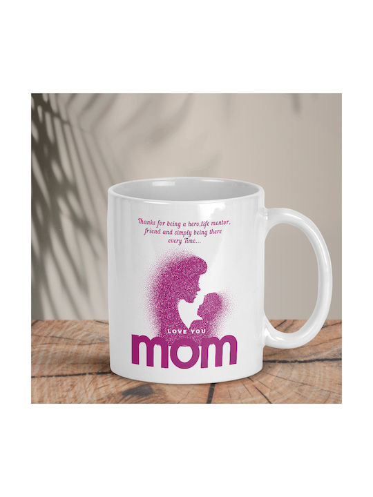 Love You Mom Mug White 2542785