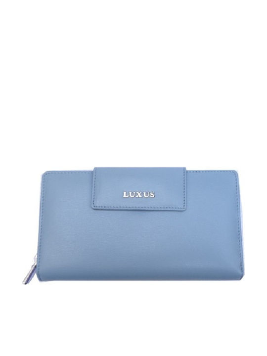 Luxus Leather Women's Wallet Classic Blue