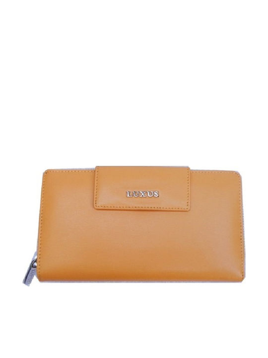 Luxus Leather Women's Wallet Classic Yellow