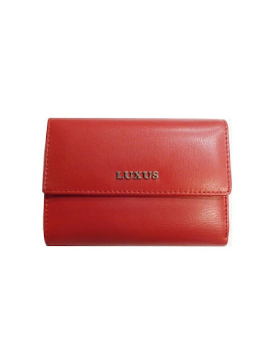 Luxus Leather Women's Wallet Red