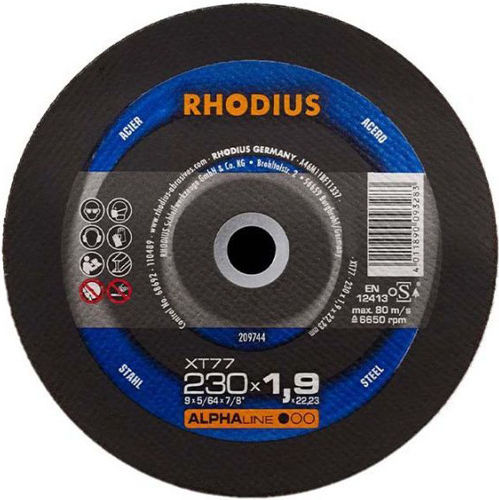 Rhodius Δίσκος Κοπής Μετάλλου 230mm
