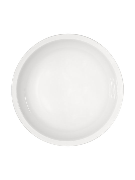 Bauscher Plate Soup made of Porcelain White with Diameter 21cm