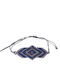 Sava Jewellery Damen Armband Makramee aus Kabel mit Perlen