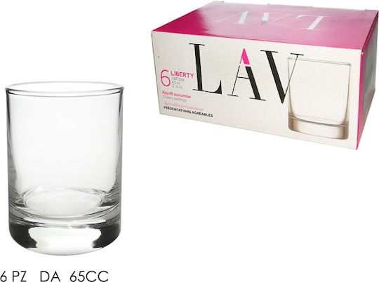 General Trade Glass Shooters 65ml 6 Pieces