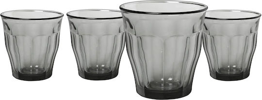 General Trade Set Glasses Water Glass Grey 250ml 4 Pieces