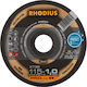 Rhodius Cutting Disc Metal Hole Diameter 150mm 1pcs