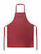 Gusta Apron Red 84x64cm