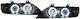 Diederichs Front Lights Angel Eyes BMW Z3 Set of 2 Pieces