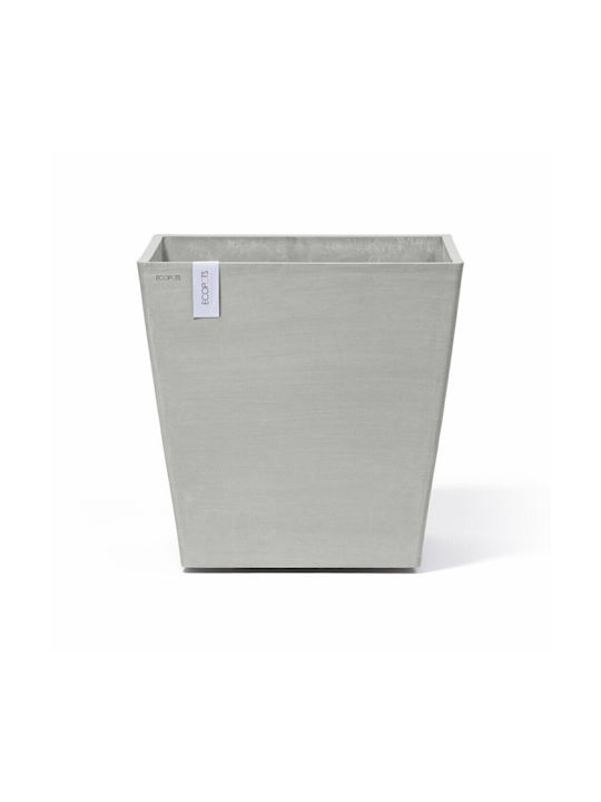 Ecopots Rotterdam Γλάστρα Πλαστική Γκρι 50x50x4...