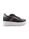 Fshoes Femei Sneakers Negre