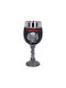 Nemesis Now Glass for White and Red Wine made of Stainless Steel Goblet