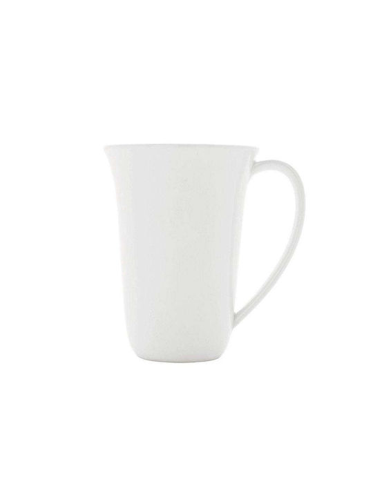 Alessi Becher aus Porzellan Weiß 300ml 4Stück