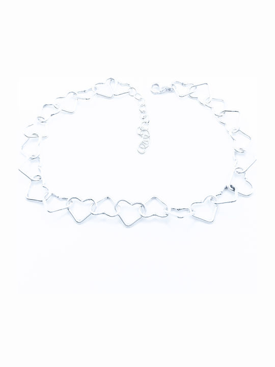 PS Silver Silver Foot Chain 28cm