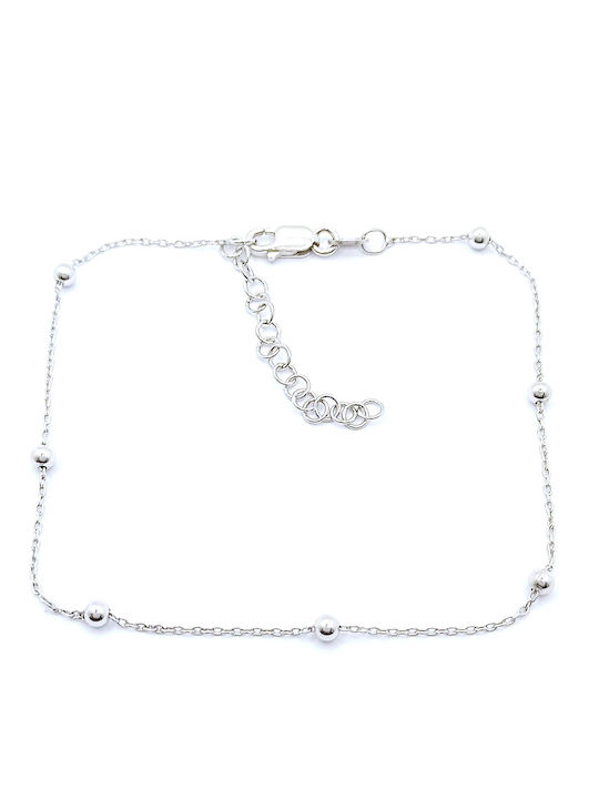PS Silver Bracelet Anklet Chain made of Silver Gold Plated