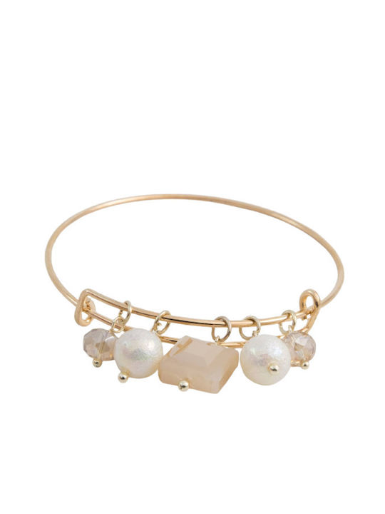 Tatu Moyo Bracelet Gold Plated with Pearls