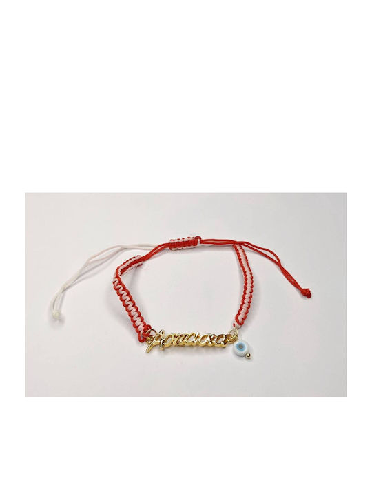 Kostibas Fashion Feminin Brățară Martisor Macrame cu Nume din Frânghii/corzi