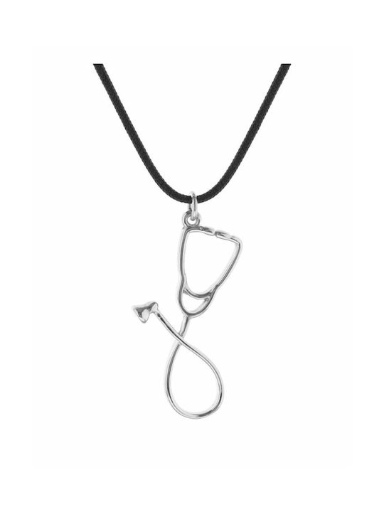 Paraxenies Necklace from Silver Black