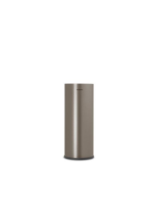 Brabantia Metallic Paper Holder Floor Gray