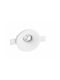 Alfa Linea Round Plaster Recessed Spot with Socket GU10 White 13x13cm. 1pcs