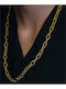 Paraxenies Chain Neck made of Steel Gold-plated