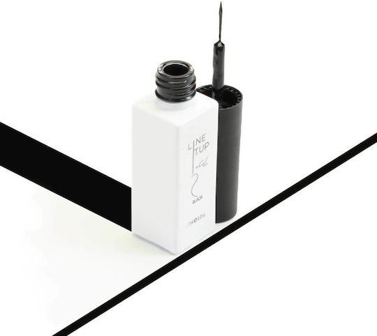 GEL.IT.UP Line.It.Up Βερνίκι Διακόσμησης για Νύχια σε Μαύρο Χρώμα