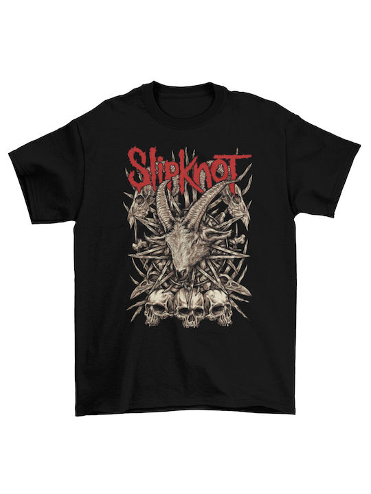 T-shirt Slipknot σε Μαύρο χρώμα